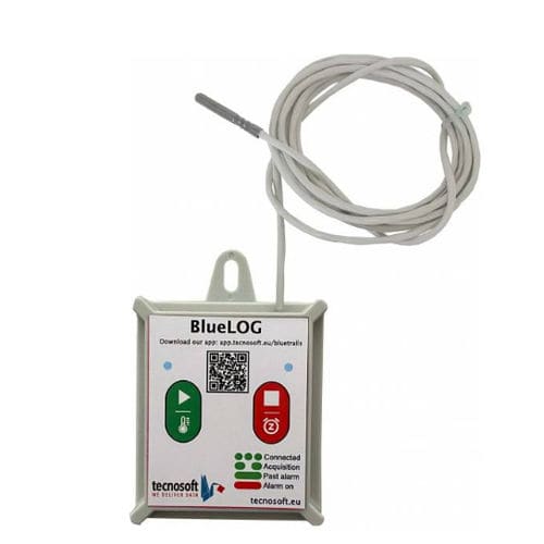 Registrador de datos de temperatura - BlueLOG P-80 - Tecnosoft SRL - de laboratorio / para productos farmacéuticos / Bluetooth