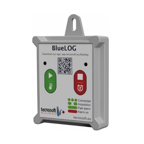 Registrador de datos de temperatura - BlueLOG X - Tecnosoft SRL - de laboratorio / para productos farmacéuticos / Bluetooth