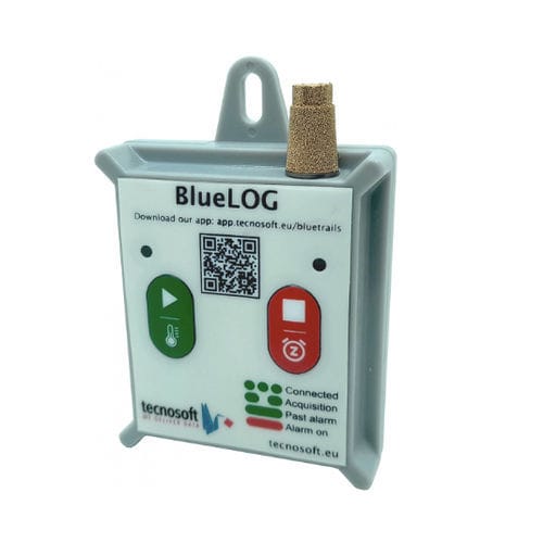 Registrador de datos de temperatura - BlueLOG XRH - Tecnosoft SRL - de humedad / de laboratorio / para productos farmacéuticos