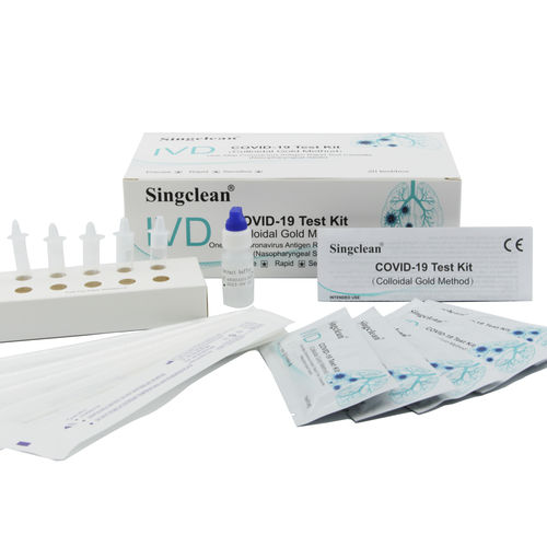 Kit de prueba para COVID-19 - Ab/Ag - ZHENJIANG LANDFAST - para anticuerpos / para antígenos / nasal