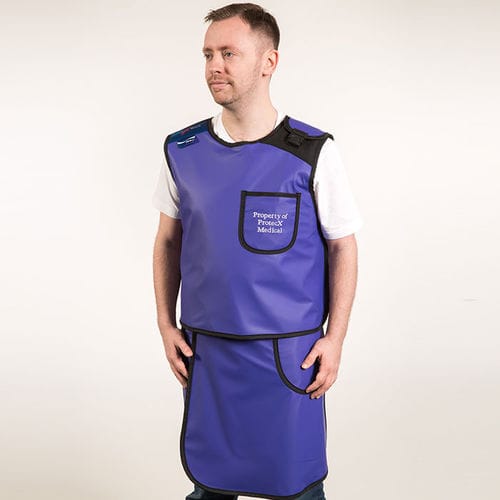 Delantal de protección radiológica protección delantera - 1103LF - ProtecX Medical - protección trasera / protección lateral