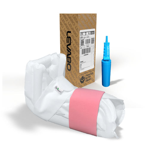 Cojín de posicionamiento del talón - HeelUp FIX Medium  - Levabo Medical - de sujeción del talón / de alivio de presión / para personas con movilidad reducida