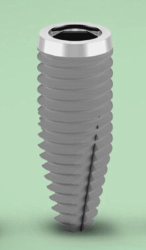 Implante dental cilíndrico cónico - TTI - Biosafin - de titanio / hexágono interno / recto