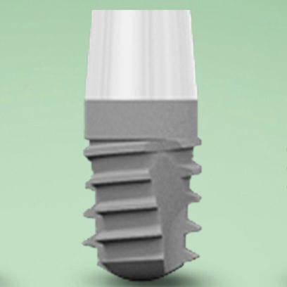 Implante dental cilíndrico - KE  - Biosafin - de titanio / hexágono interno / recto