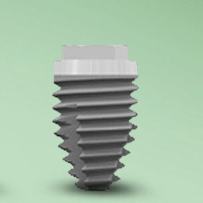 Implante dental cónico - TTx - Biosafin - de titanio / hexágono externo / corto