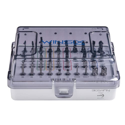 Kit de instrumentos para implantología dental - Biosafin