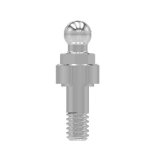 Pilar para implante de titanio - MOR33 series - Biosafin - interno / tipo bola / recto