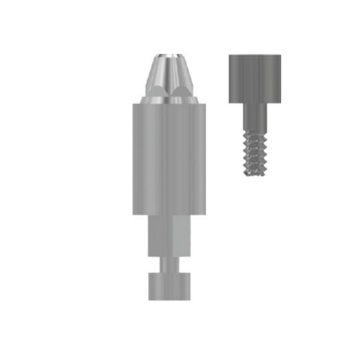 Análogo de implante dental de acero inoxidable - WDEAAX - Biosafin - recto
