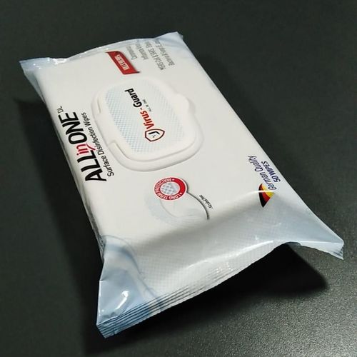 Toallita limpiadora para suelos y superficies - All in One - Virus Guard Dezenfektan Sti Ltd - lote de 50
