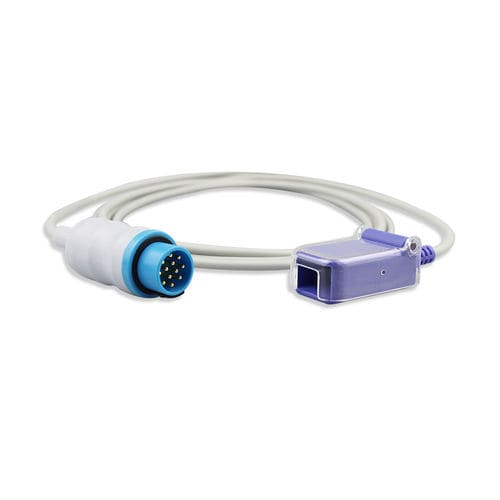 Cable adaptador SpO2 multiposición - AMD-SC-NX0116-L - Shenzhen Amydi-med Electronics Tech - reutilizable