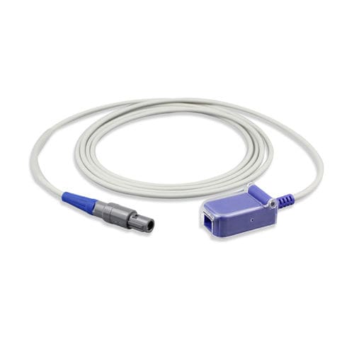 Cable adaptador SpO2 multiposición - AMD-SC-NX0057-L - Shenzhen Amydi-med Electronics Tech - reutilizable