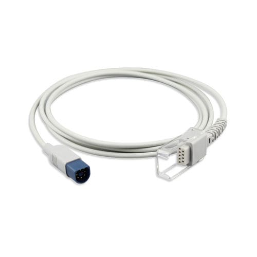 Cable adaptador SpO2 multiposición - AMD-SC-NX0009-L - Shenzhen Amydi-med Electronics Tech - reutilizable
