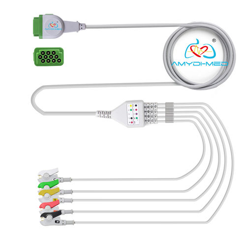 Cable de ECG - AMD-EG-VC0007-I - Shenzhen Amydi-med Electronics Tech
