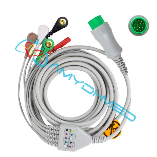 Cable de ECG - AMD-EG-VS0063-I - Shenzhen Amydi-med Electronics Tech