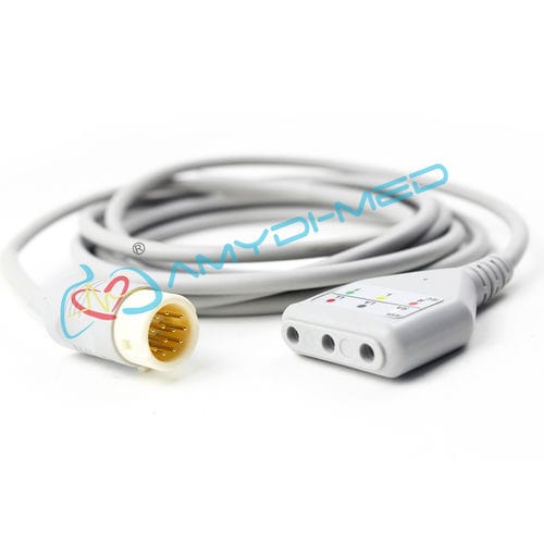 Cable de ECG - AMD-EC-TA0006-R  - Shenzhen Amydi-med Electronics Tech