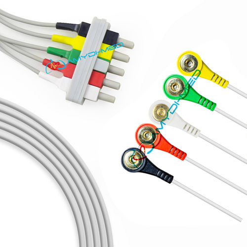 Cable de ECG - AMD-EL-VS0005-I   - Shenzhen Amydi-med Electronics Tech
