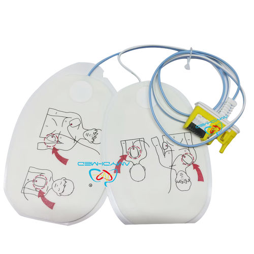 Electrodo de desfibrilación pad - AMD-DD-OF0007-X - Shenzhen Amydi-med Electronics Tech - pediátrica / de monitorización / de un solo uso
