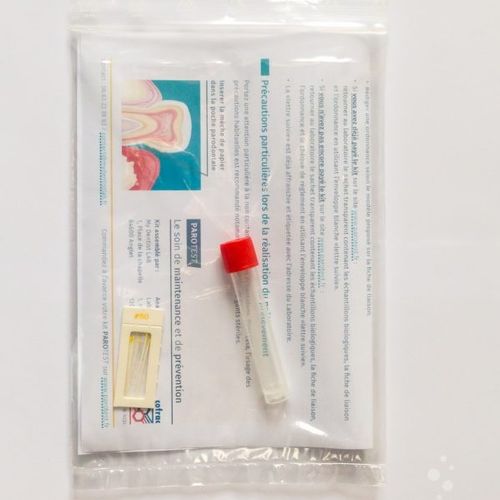 Prueba rápida de enfermedades de los dientes - PAROTEST - My Dentist Lab - para bacterias / de saliva / para muestras biológicas