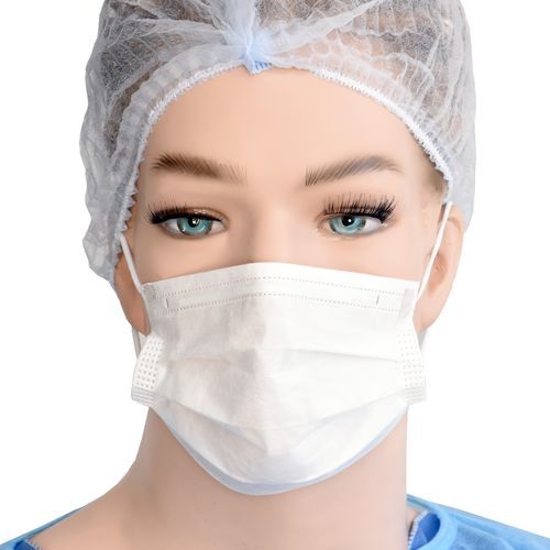 Mascarilla quirúrgica para adulto - Neogenic - caja de 50 / celeste / blanca