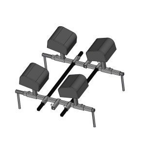 Soporte para pecho para mesa de operaciones - AT911 - ASL Accessoires