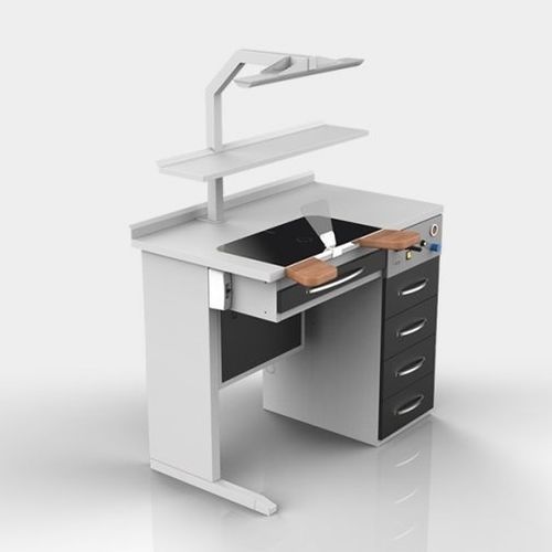 Puesto de trabajo para laboratorio dental con luz - GPW 01 - Grup Dental Medikal