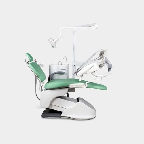 Unidad dental con sillón electromecánico - ADVANCE Rod - Grup Dental Medikal - con portainstrumentos / con luz / verde