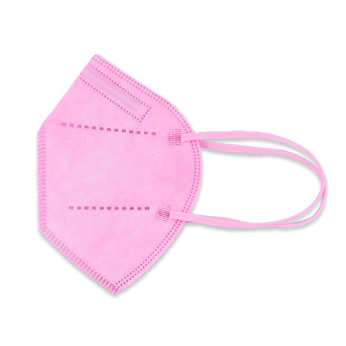 Mascarilla respiratoria FFP2 - YYC1028-Pink - Jiangmen Yanyang Trading Co., Ltd. - desechable / de tejido no tejido / no estéril