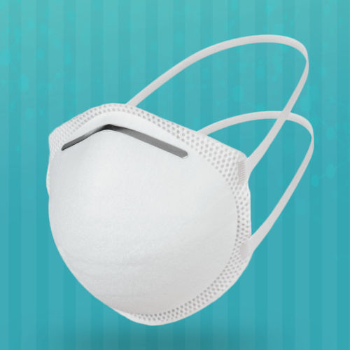 Mascarilla respiratoria KN95 - 8100 - Jiangmen Yanyang Trading Co., Ltd. - tipo copa / desechable / de tejido no tejido
