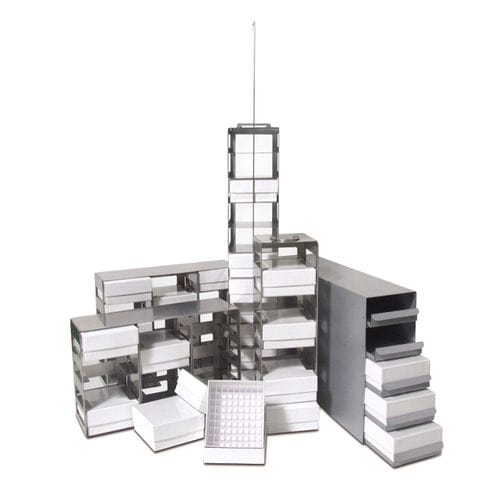 Soporte de laboratorio para cajas de congelación - AMA series - Hanil Scientific Inc. - para congeladores de laboratorio
