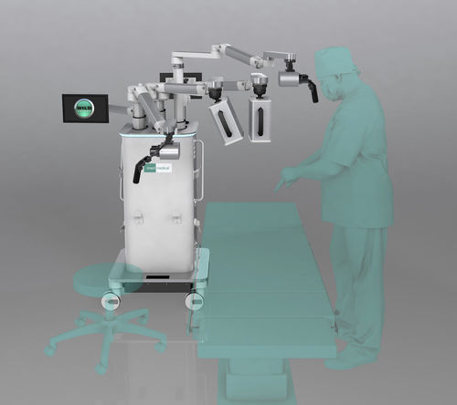 Módulo de microscopio digital - WILD galileo® - imed medical - para imágenes cerebrales / binocular / 3D