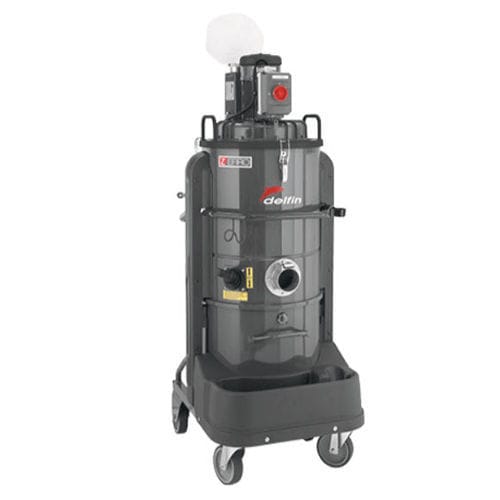 Aspirador para la industria farmacéutica - ZEFIRO 75 - DELFIN - compacto / con por con sistema de filtración / automatizado