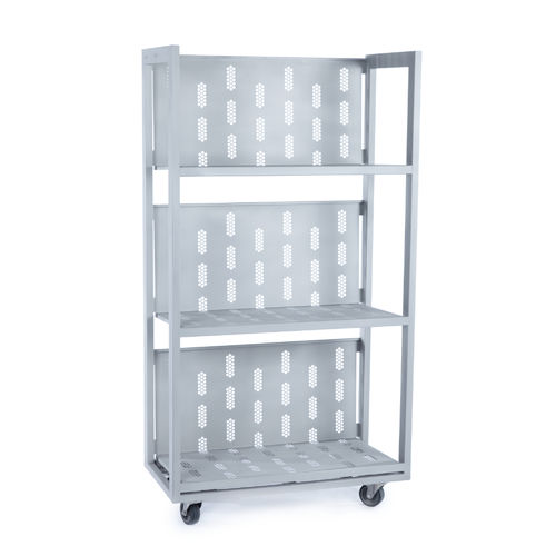 Carro médico - 5113814 - Zoonlab GmbH - de uso general / para transporte / de acero inoxidable