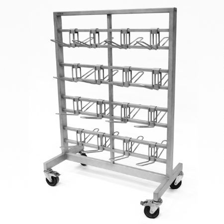Carro para transporte - 5033548 - Zoonlab GmbH - de acero inoxidable / móvil