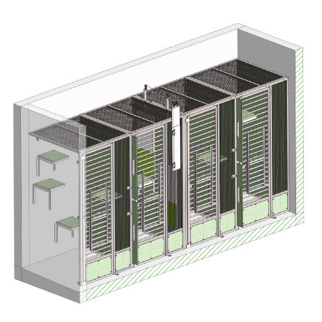Cercado para animales para primates - Macaque  - Zoonlab GmbH