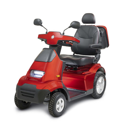 Scooter para movilidad reducida eléctrico - Afiscooter S4 - AFIKIM Electric Vehicles - con 4 ruedas / con baúl