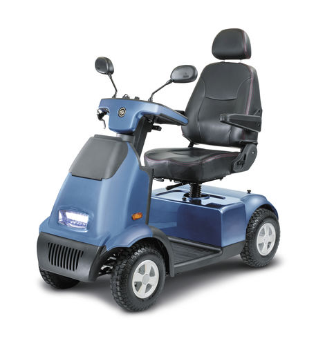 Scooter para movilidad reducida eléctrico - Afiscooter C4 - AFIKIM Electric Vehicles - con 4 ruedas / con cabina