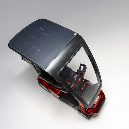 Scooter para movilidad reducida eléctrico - Afikim Solar  - AFIKIM Electric Vehicles - con 4 ruedas / con cabina
