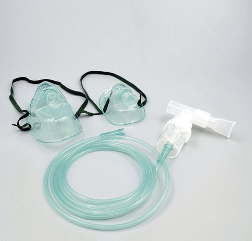 Kit de nebulización con boquilla - B2012 - HYZMED Medical - con tubo / con máscara