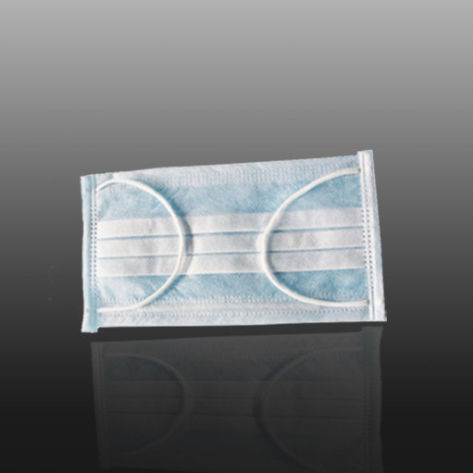 Mascarilla quirúrgica de polipropileno - WM112 - HYZMED Medical - para adulto / caja de 50 / azul
