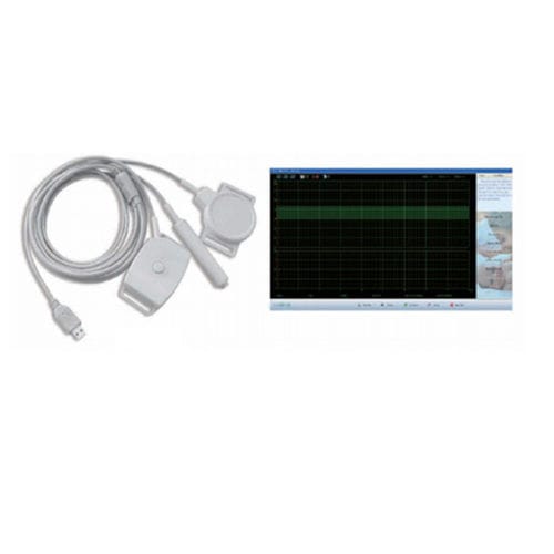 Monitor fetal FHR - HYZ800H  - HYZMED Medical - gemelar / SpO2 / con pantalla táctil