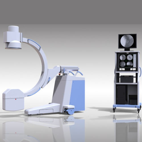 Arco quirúrgico móvil - LX112B - HYZMED Medical - con tubo intensificador de imagen / con columna de vídeo