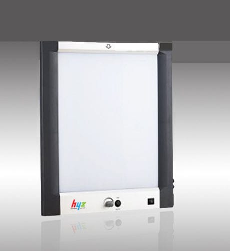 Negatoscopio estándar - OB1-E - HYZMED Medical - 1 pantalla / de luz blanca / LED