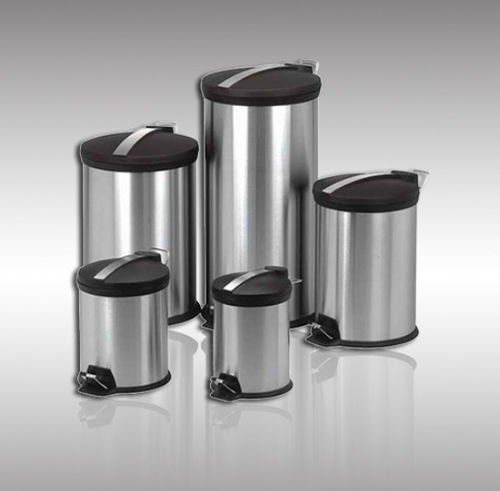 Papelera de acero inoxidable - 5621  - HYZMED Medical - con pedal