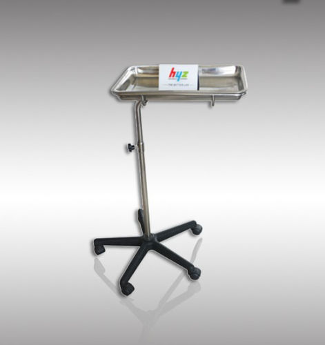 Mesa de instrumentos de acero inoxidable - 6145 - HYZMED Medical