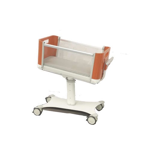 Cuna hospitalaria para bebé - Baby Crib A-21-2 - HYZMED Medical - de altura variable / reclinable