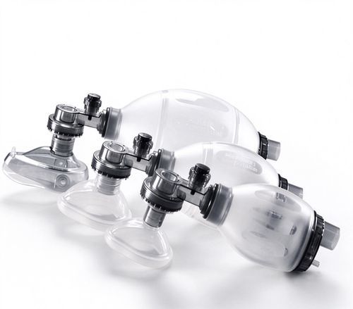 Insuflador manual para cuidados de urgencias - B3110 - HYZMED Medical - de silicona / reutilizable / con máscara