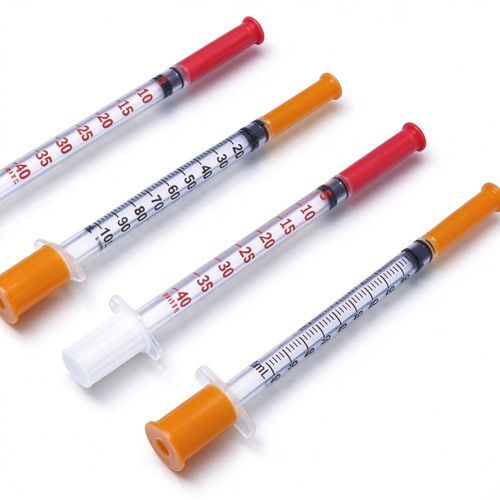 Jeringa de insulina - S3141 - HYZMED Medical - 1 ml / 0,5 ml / desechable
