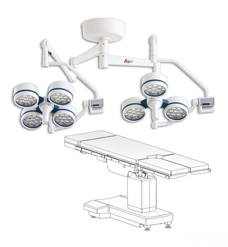 Lámpara cialítica de techo - HYZ02-D series - HYZMED Medical - LED / 2 brazos / 96