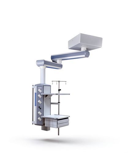 Brazo de distribución de techo - SS90 - HYZMED Medical - para cuidados intensivos / articulado / de brazo simple