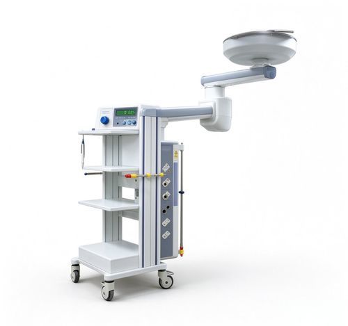 Brazo de distribución en carro - DS240 - HYZMED Medical - para cuidados intensivos / articulado / de brazo simple